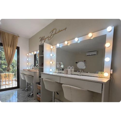 Milagros Durán trabajando